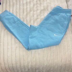 Nike Mens Light Blue Joggers
